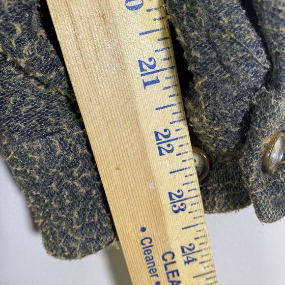 Orvis Southwest Aztec Button Outdoor Camp Shirt Large Blanket Shacket - Picture 14 of 14